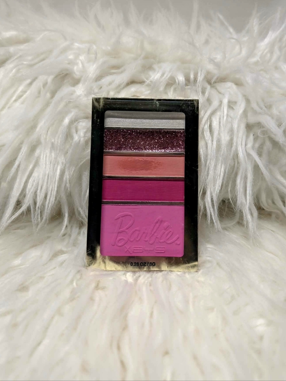 Limited Edition Barbie X Bys Pink & Rose Eyeshadow Palette with Shimmer Accent